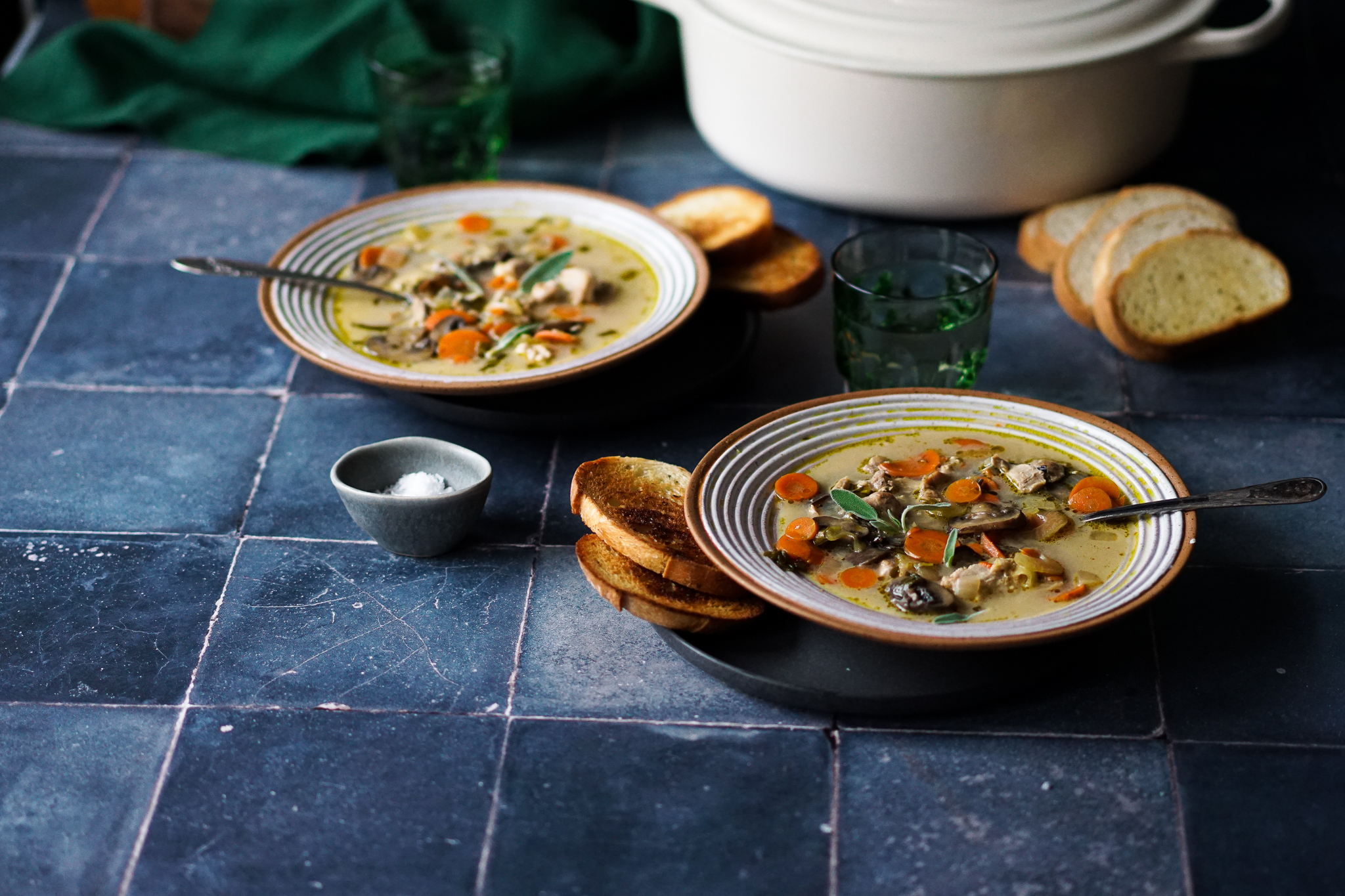 Chicken and Rice Soup - The Cozy Cook